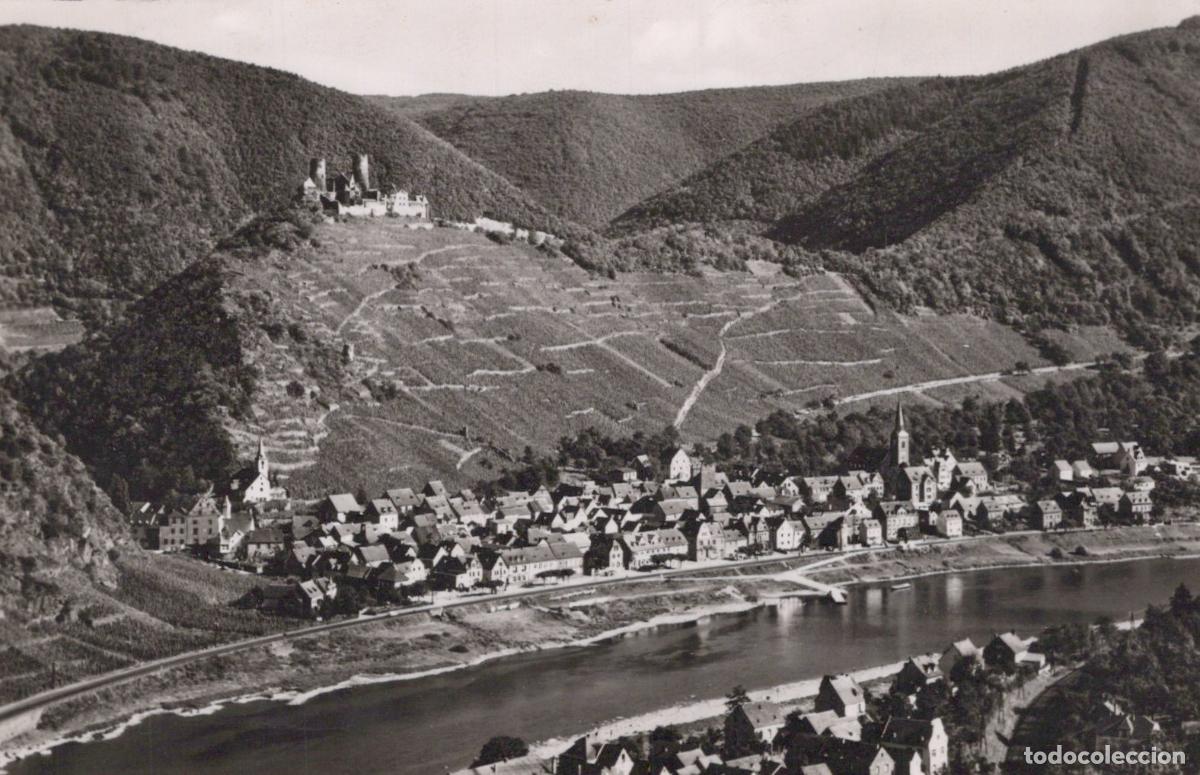 Cartes Postales: Germany Brodenbach Mosel River Valley Landscape With Castle and Village *YAY781