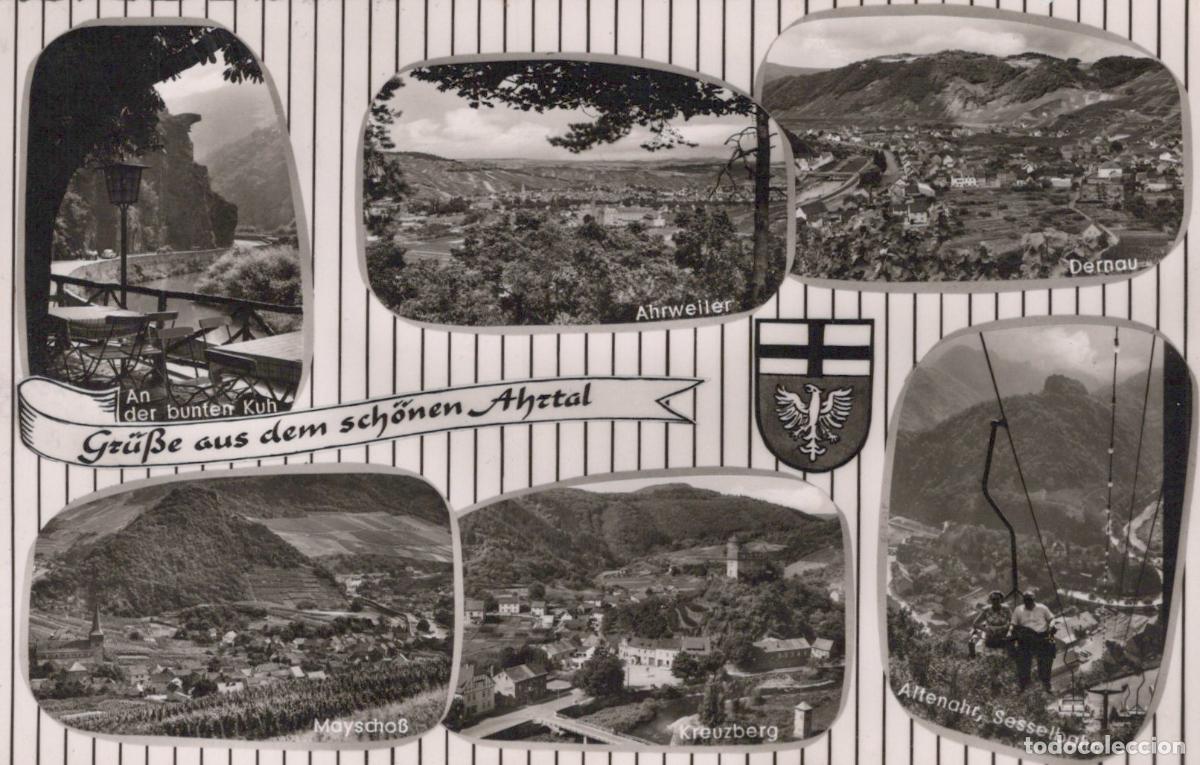 Cartes Postales: Germany Ahrweiler Gruss aus Dem Sch&ouml;nen Ahrtal Multi View Dernau *YAY783