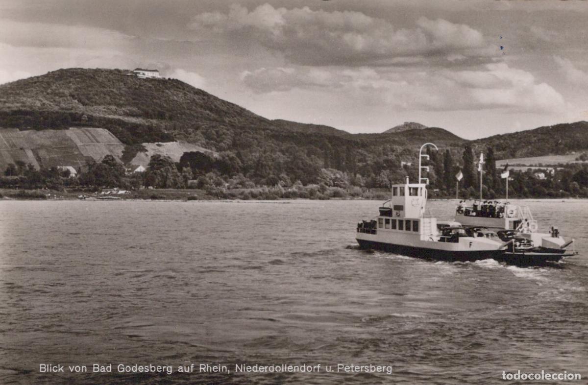 Cartes Postales: Germany Bad Godesberg View of Rhine River Niederdollendorf Petersberg *YAY785