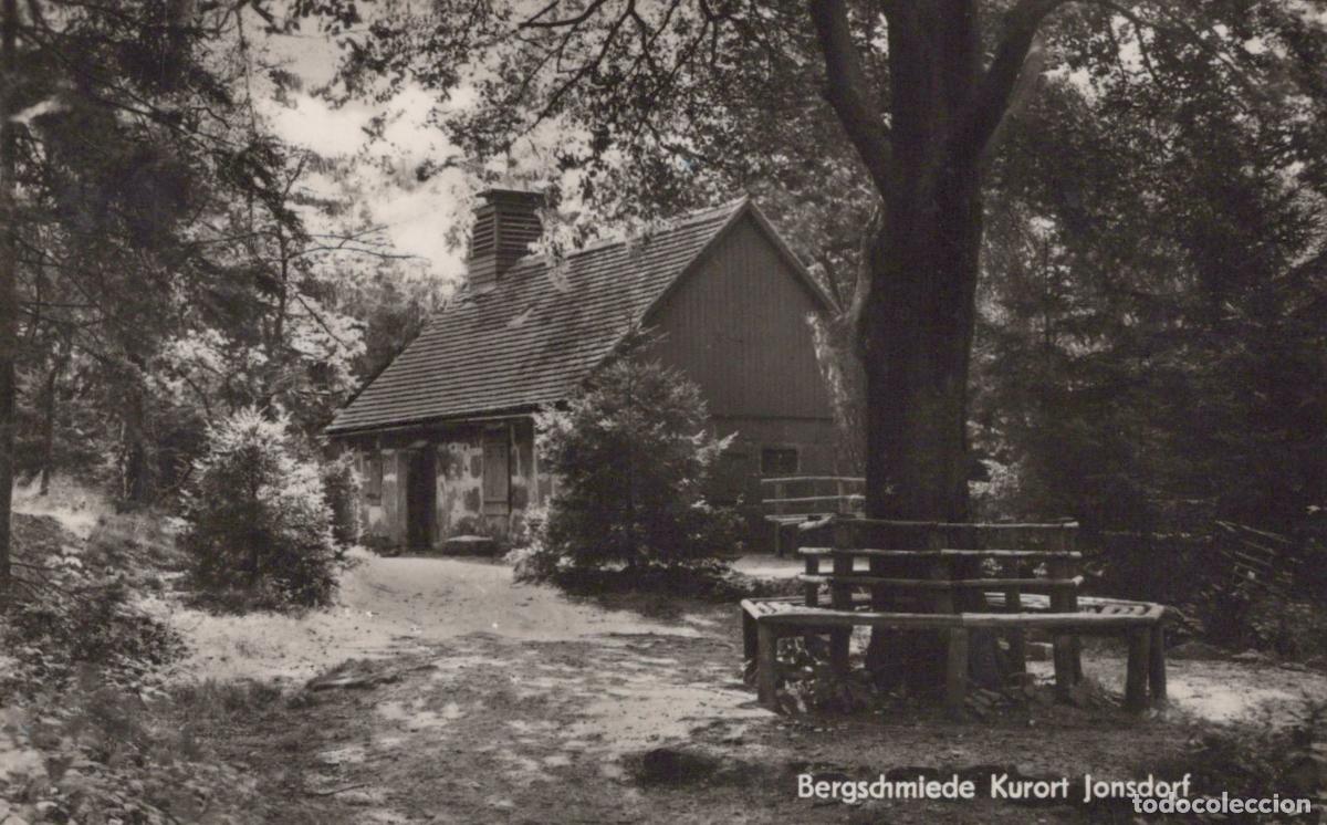 Postais: Germany Jonsdorf Zittauer Gebirge Bergschmiede Kurort Forest Cottage *YAY968