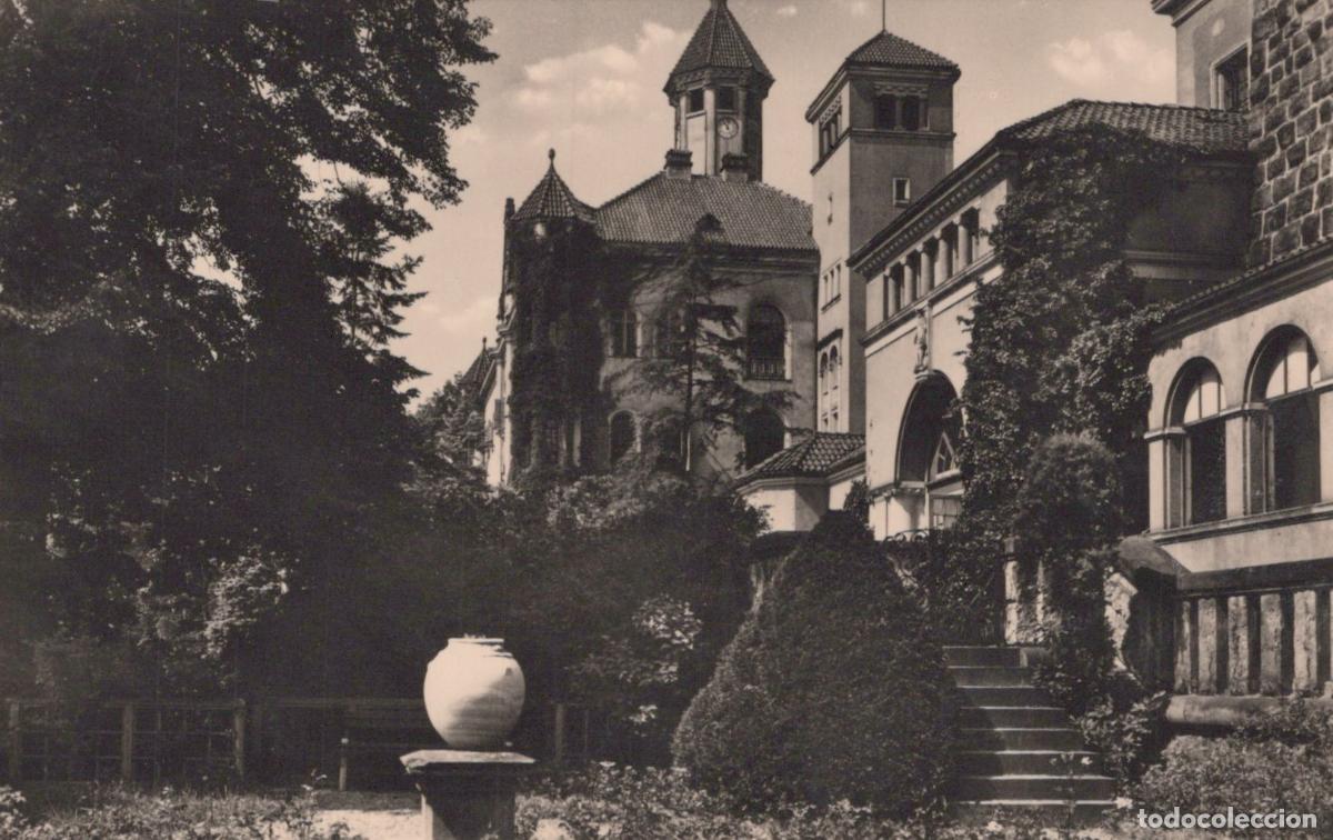 Postais: Germany Waldenburg Castle Sanatorium Historic Architecture Garden View *YAY913