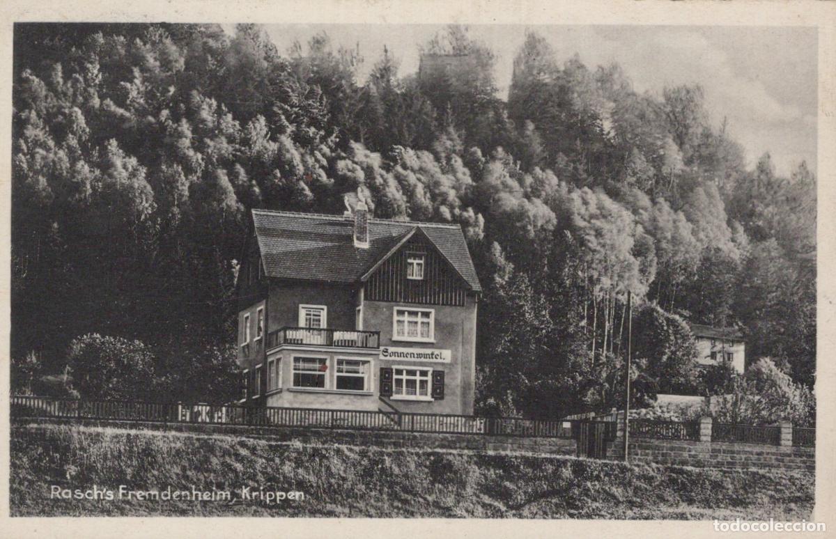 Postais: Germany Krippen Raschs Fremdenheim Haus Sonnenwinkel 1963 *YAY970
