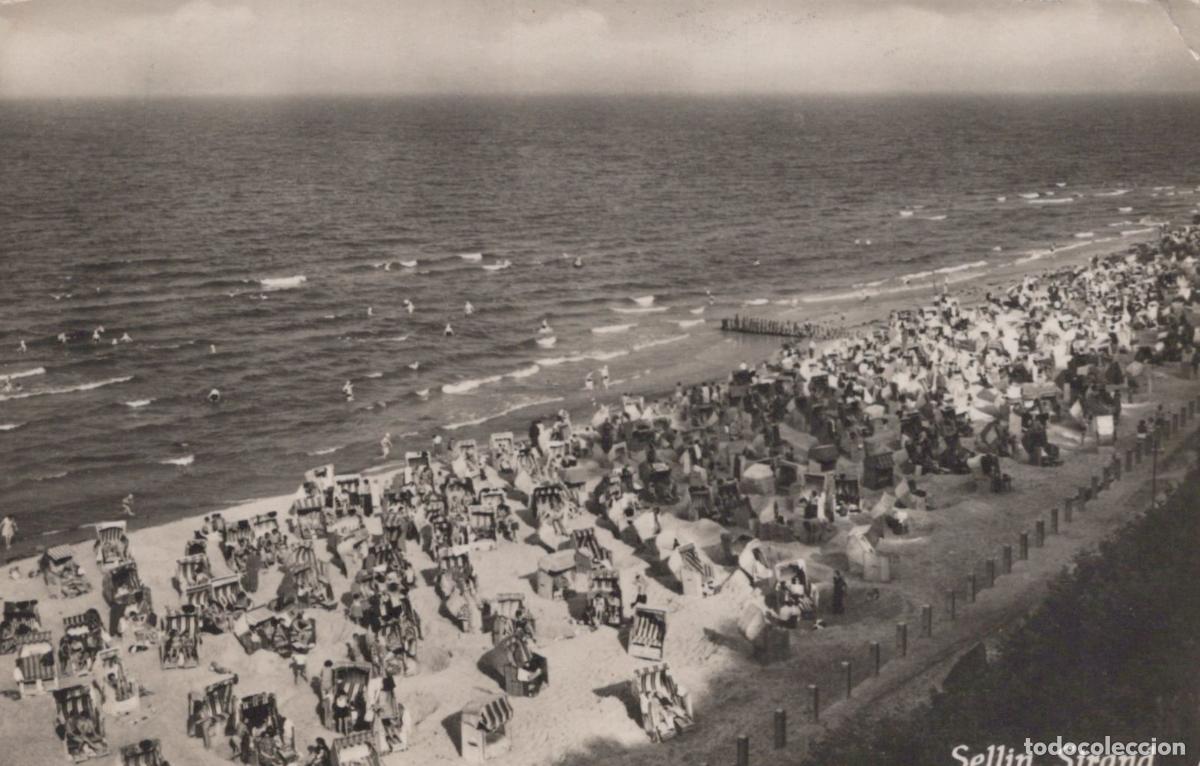 Postales: Germany Sellin Strand Beach With Many People and Beach Chairs *YAY944