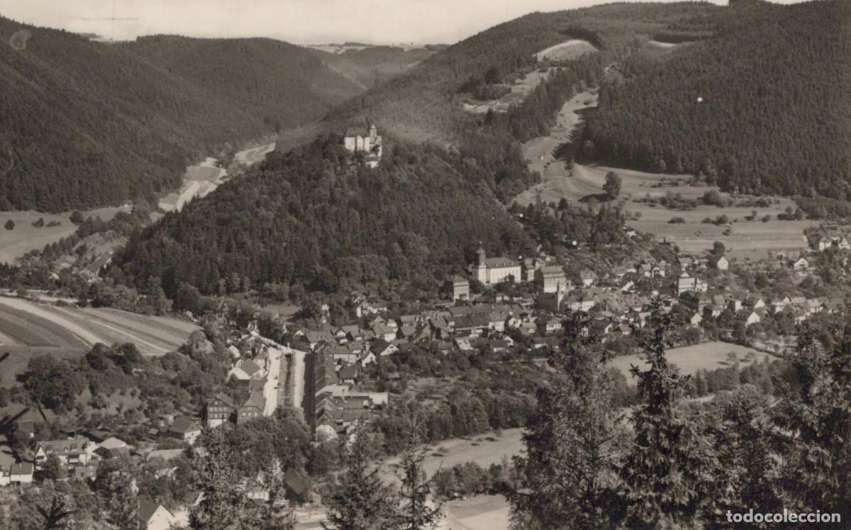 Postales: Germany Leutenberg Panoramic View of Town and Castle *YAY946