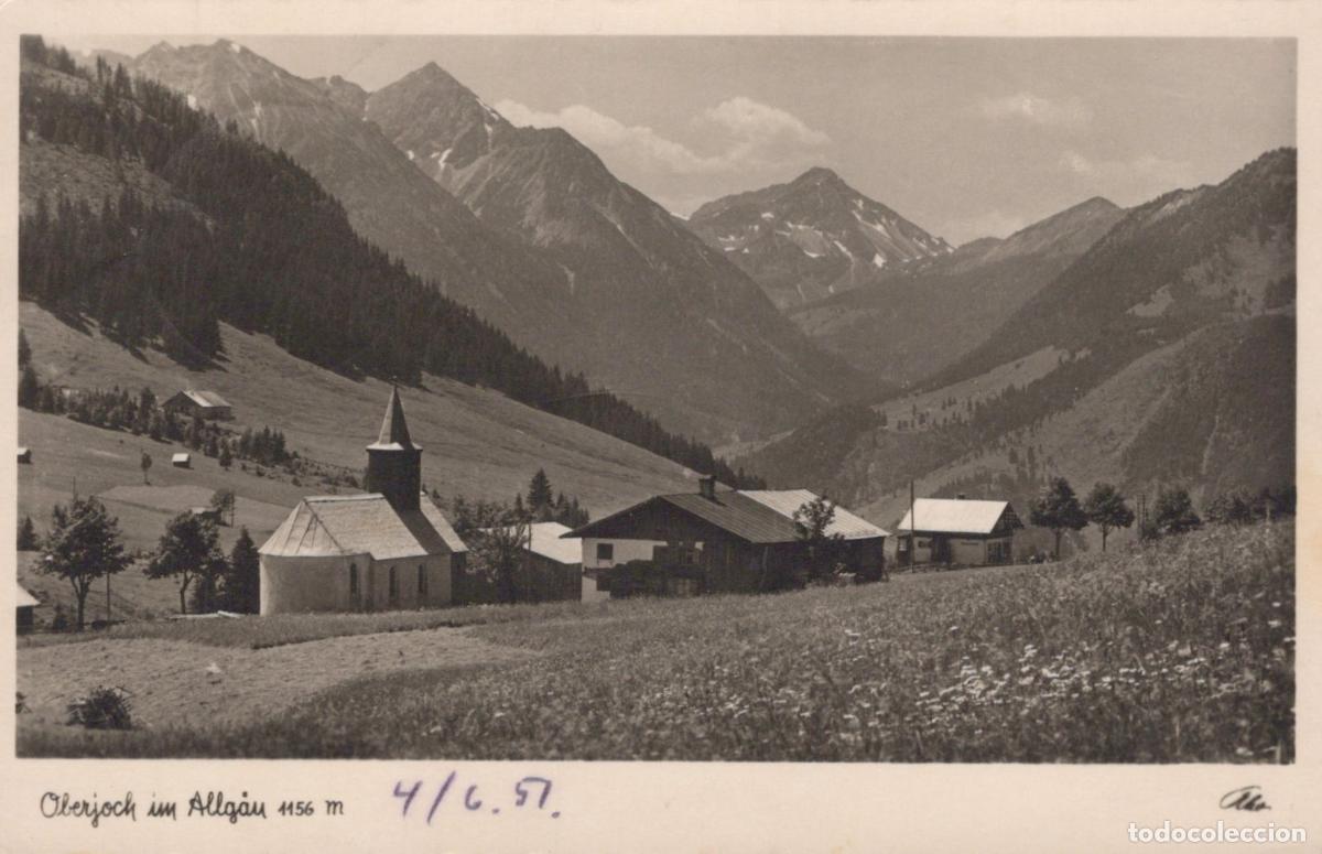 Postcards: Germany Oberjoch IM Allg&auml;u Mountain Village With Church 1950s *YAY821