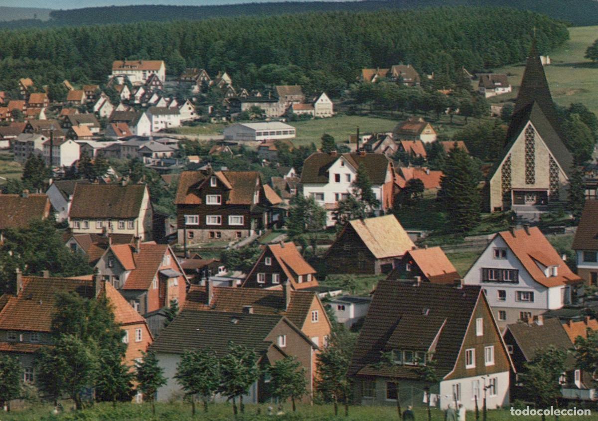 Postales: Germany Braunlage Oberharz Panoramic View of Village With Church and *YAY619