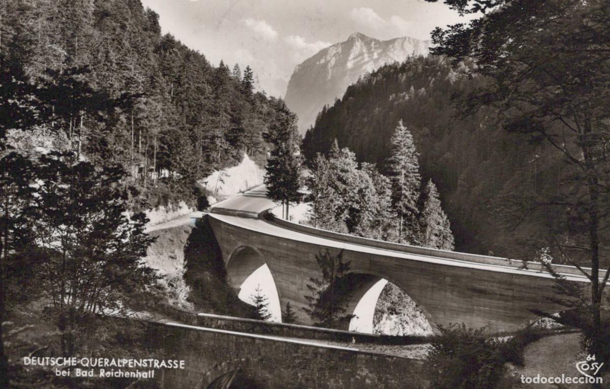 Postales: Germany Bad Reichenhall Deutsche Queralpenstrasse Mountain Real Photo *YAY963