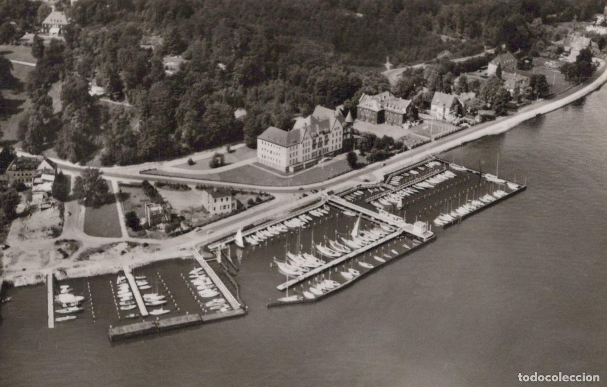 Cartes Postales: Germany Kiel Olympiahafen Aerial View Marina Yachts Boats Architecture *YAY714