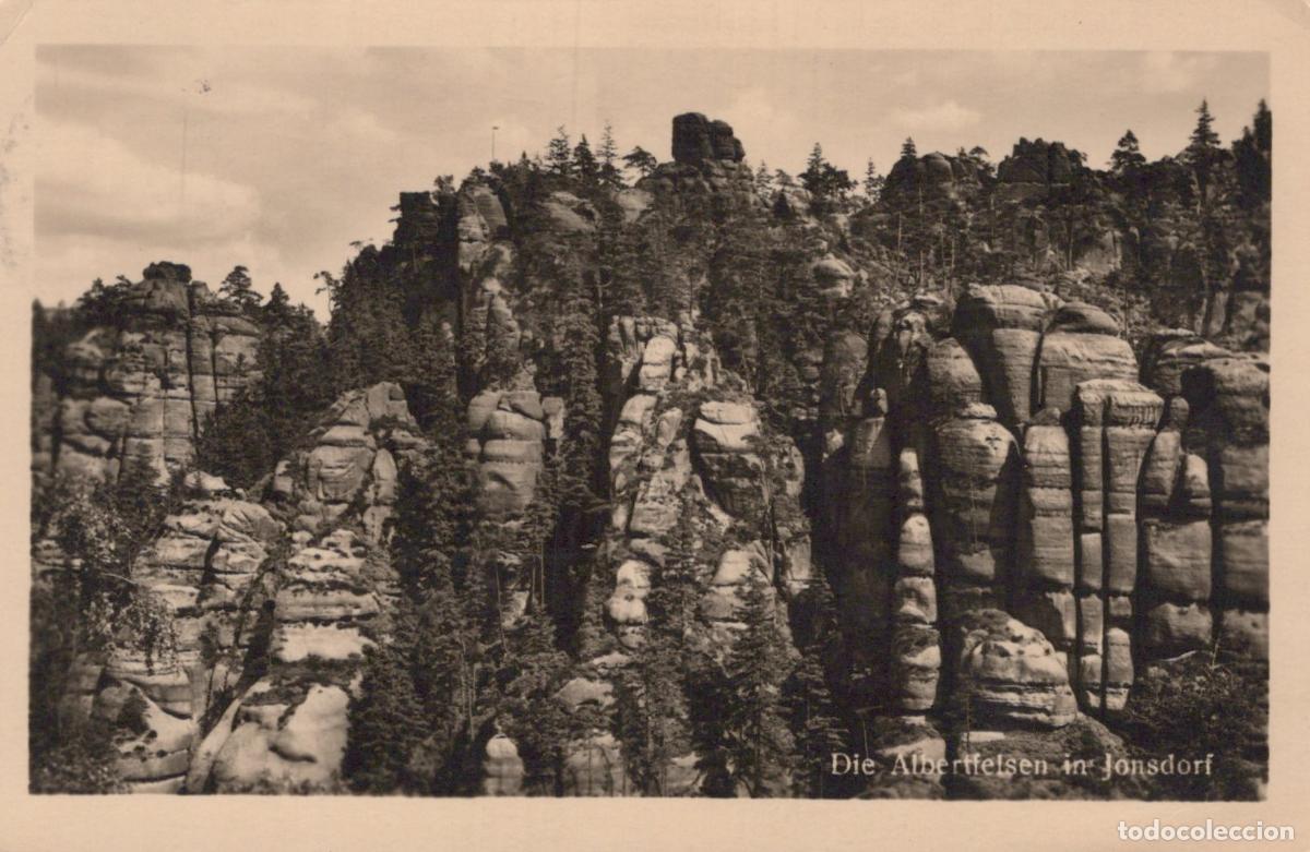 Cartes Postales: Germany Jonsdorf Die Albertfelsen Zittauer Gebirge Rocky Landscape *YAY969