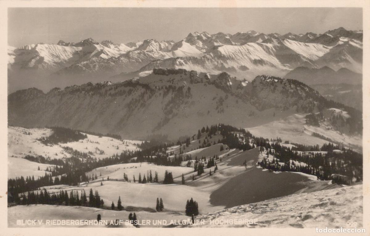 Cartes Postales: Germany Allg&auml;u Alps Riedbergerhorn Besler Winter Snow Landscape *YAY839