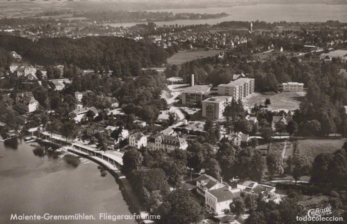 Cartoline: Germany Malente Gremsm&uuml;hlen Aerial View of Town and Lake *YAY736
