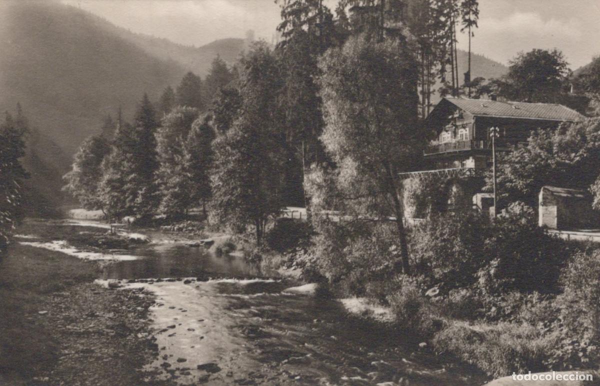 Postais: Germany Ilmenau River and House in A Wooded Valley *YAY932