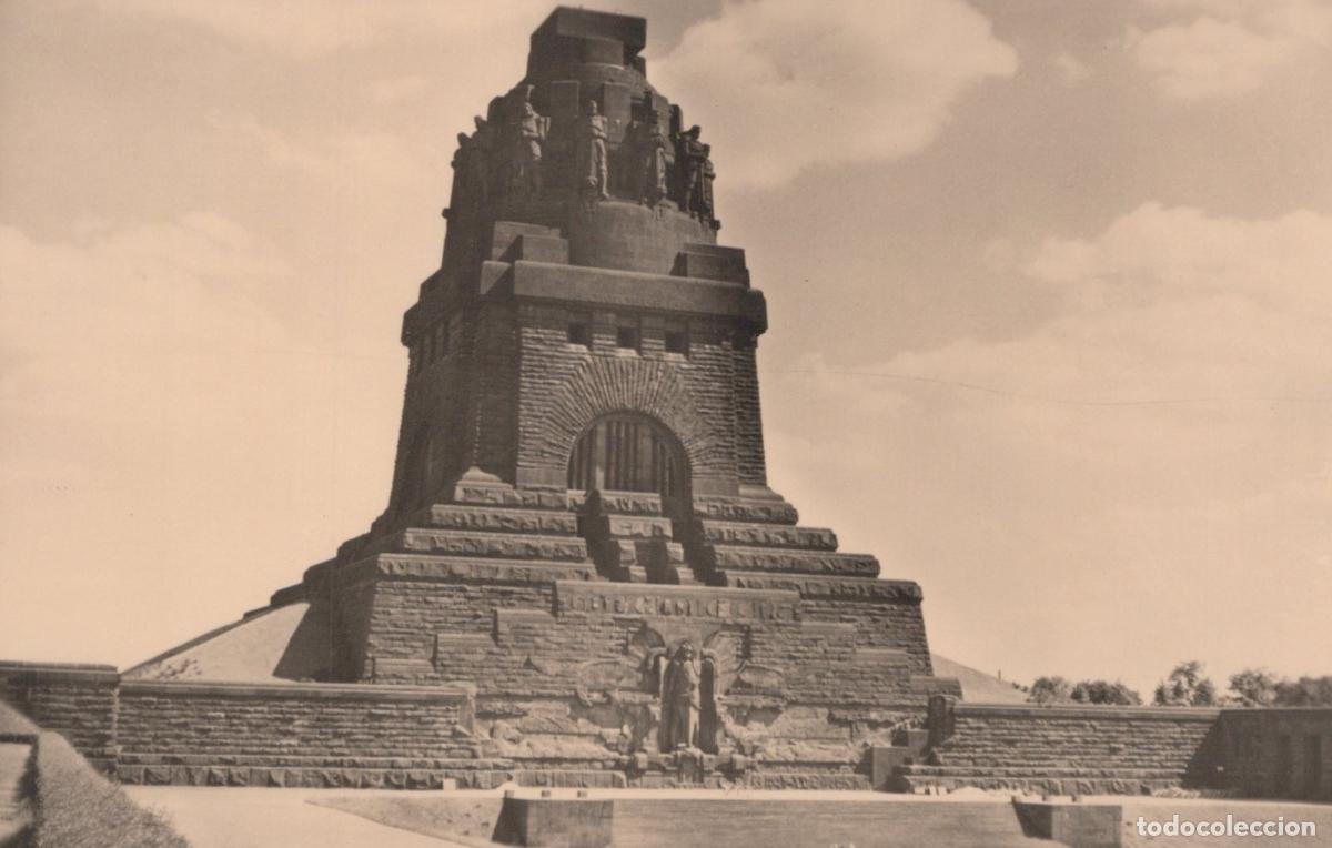 Postais: Germany Leipzig V&ouml;lkerschlachtdenkmal Monument Real Photo Unposted *YAY766