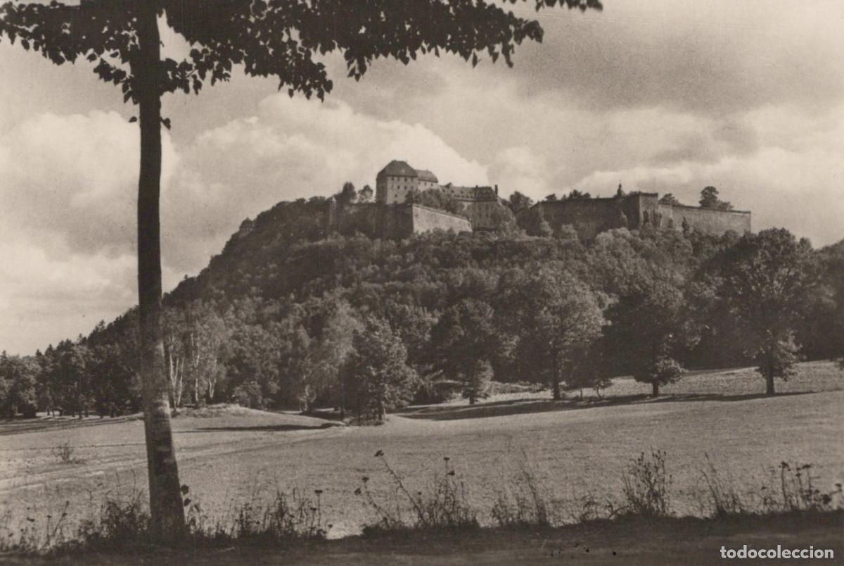 Postais: Germany K&ouml;nigstein Fortress Saxon Switzerland Historic Castle Unposted *YAY768