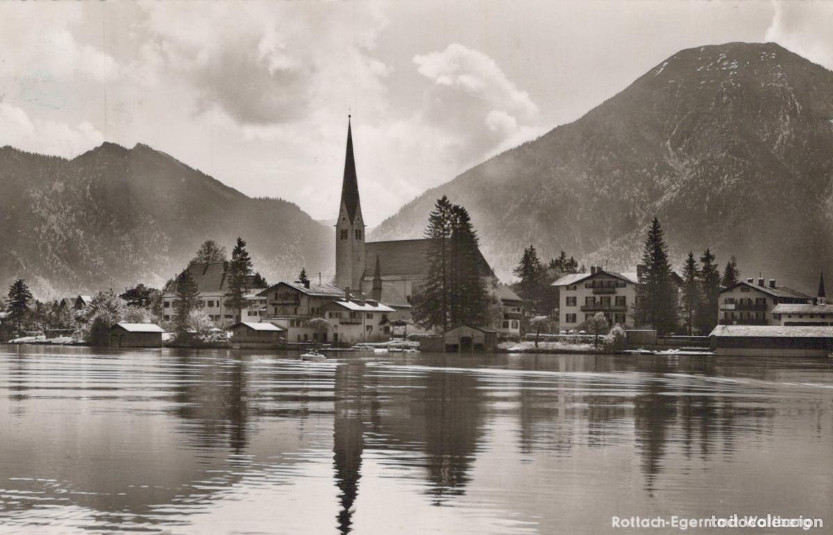 Postais: Germany Rottach Egern With Wallberg Mountain Lake Tegernsee *YAY868