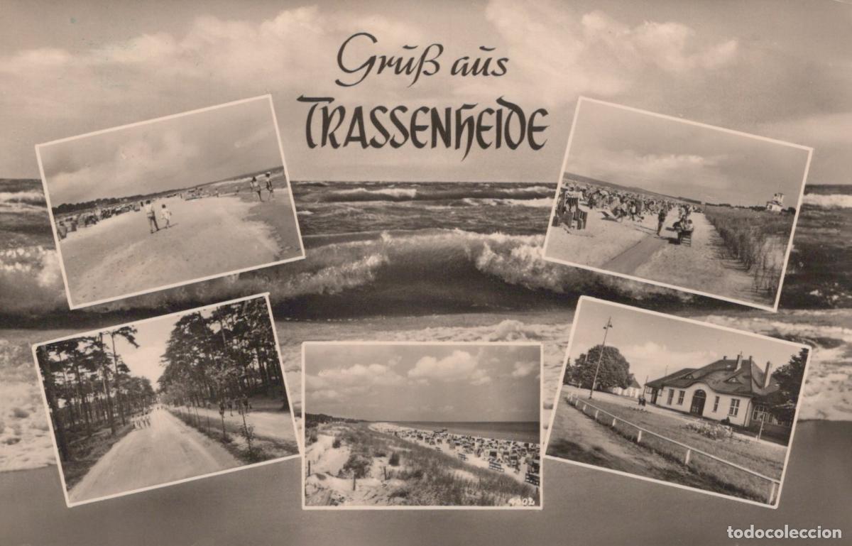 Postais: Germany Trassenheide Usedom Beach Resort Collage 1950s *YAY915