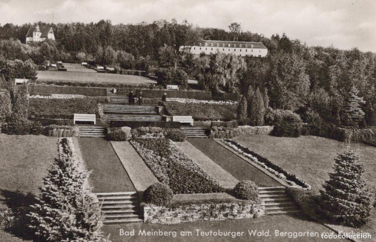 Postais: Germany Bad Meinberg Teutoburger Wald Berg Garden With Kurheim *YAY874