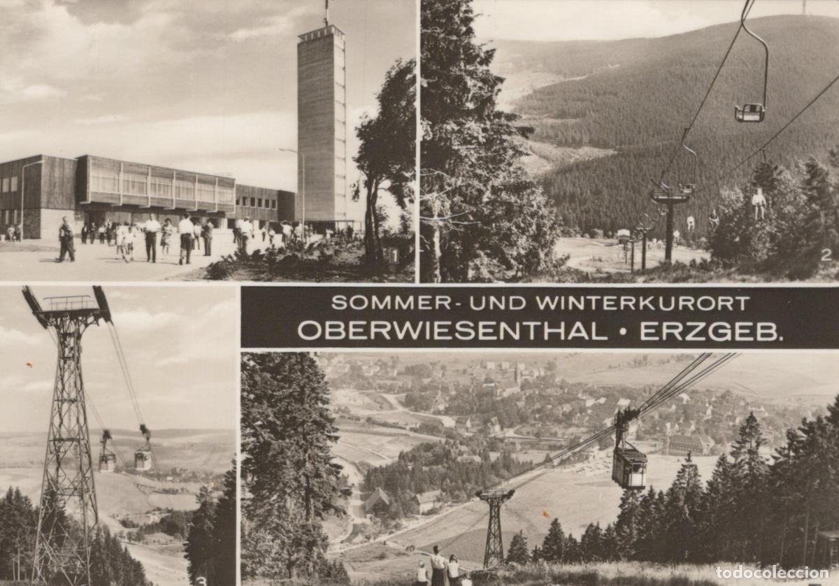 Postais: Germany Oberwiesenthal Erzgebirge Fichtelberg Real Photo Unposted *YAY990