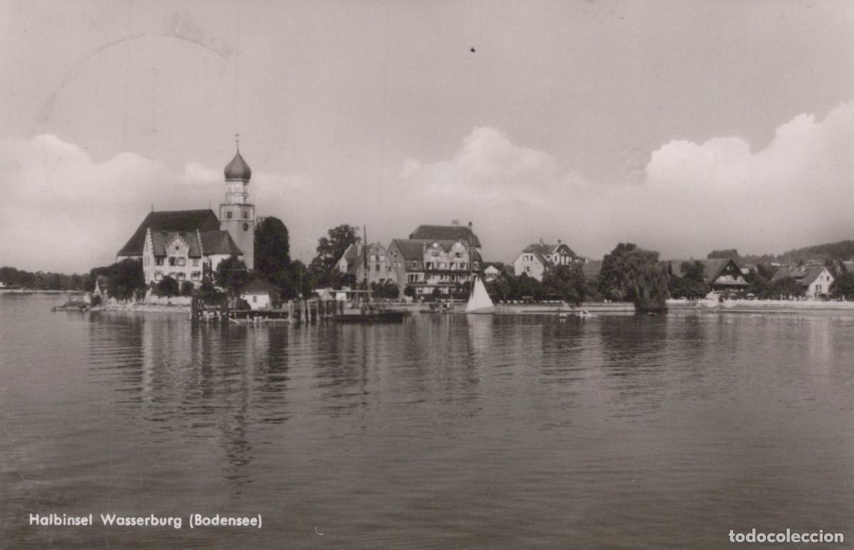 Postais: Germany Wasserburg Bodensee Halbinsel Lake Constance Peninsula View *YAY921