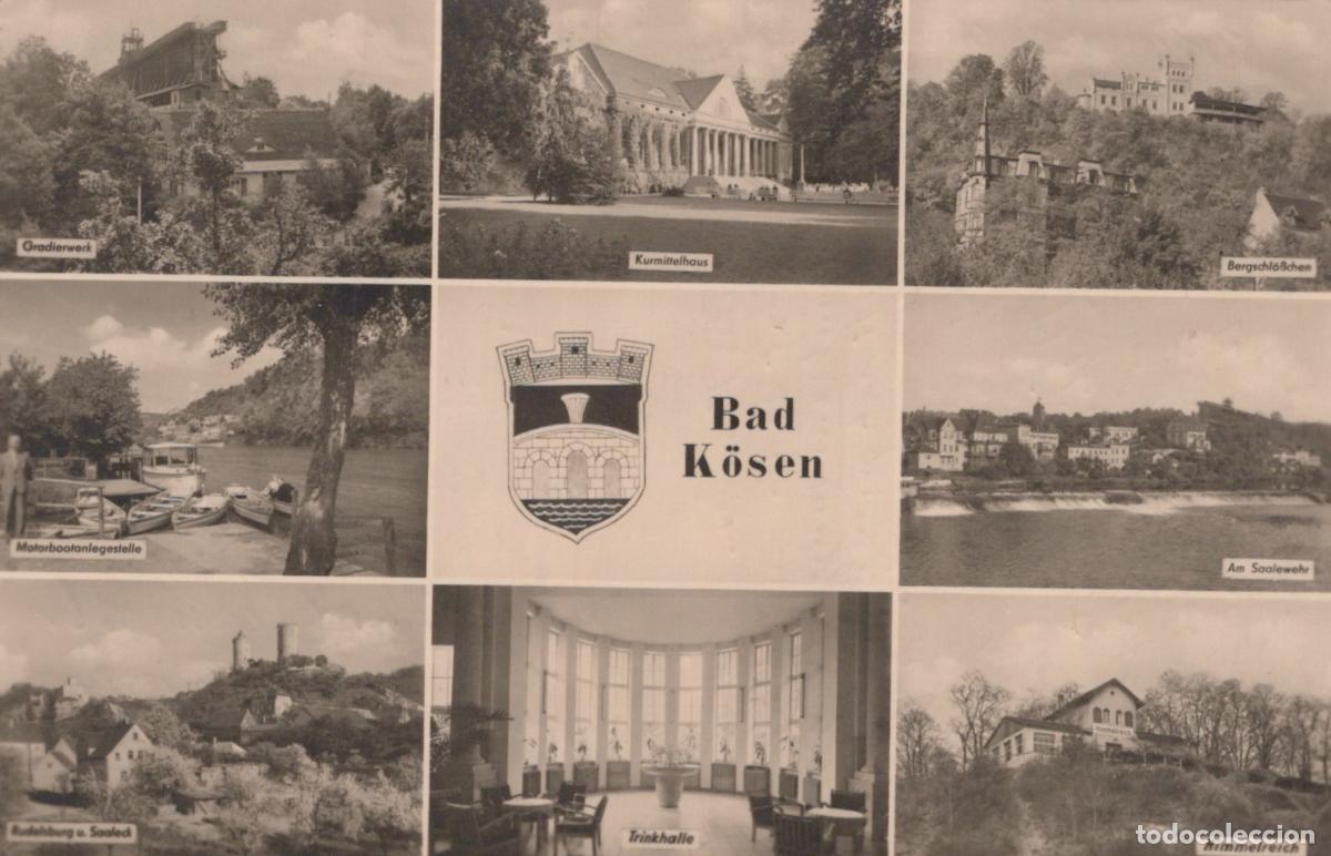 Postais: Germany Bad Kosen Multi View Gradierwerk Kurmittelhaus Bergschlosschen *YAY886
