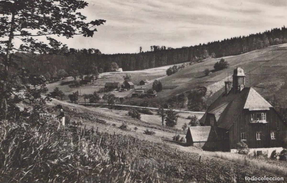 Postales: Germany Reichenbach Rural Landscape With Traditional Houses Forest *YAY975