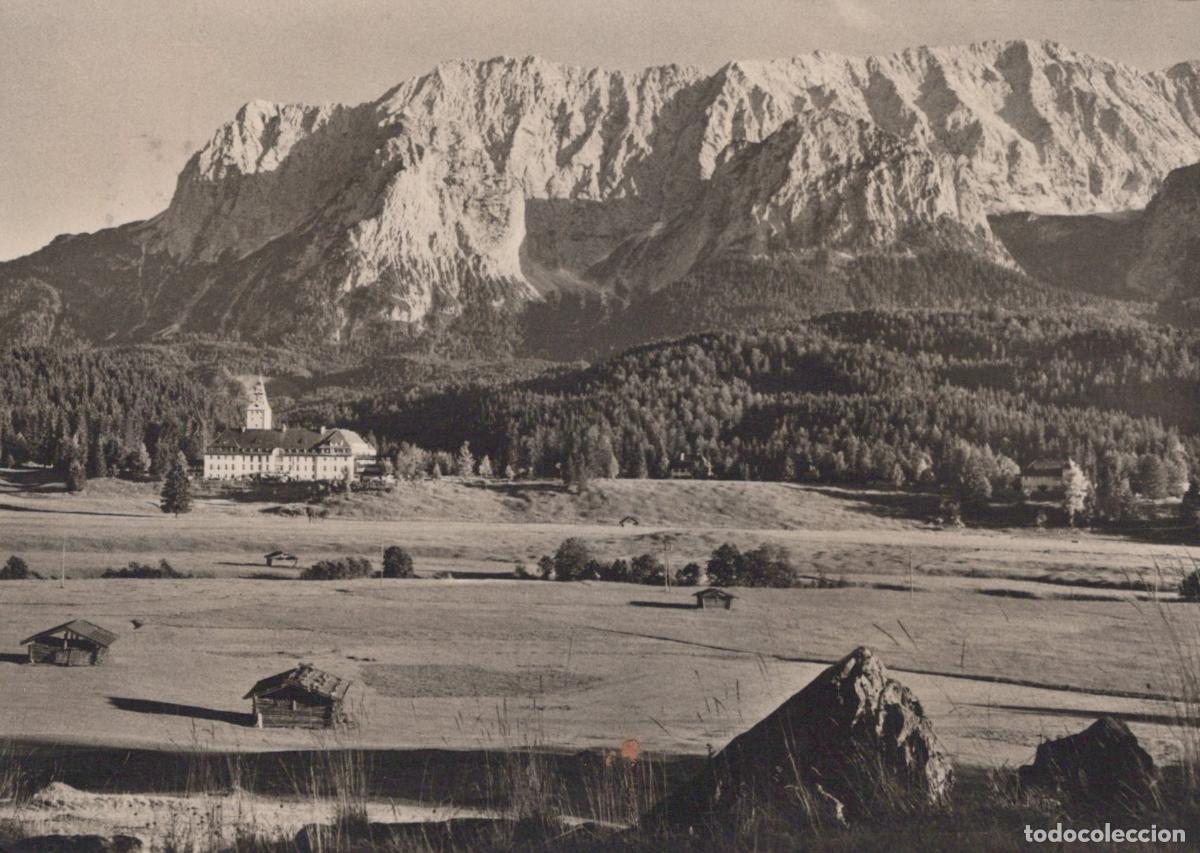 Postales: Germany Elmau Schloss With Wettersteinwand Mountain Landscape *YAY983