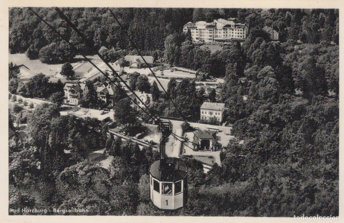 Postales: Germany Bad Harzburg Bergseilbahn Cable Car 1950s *YAY905