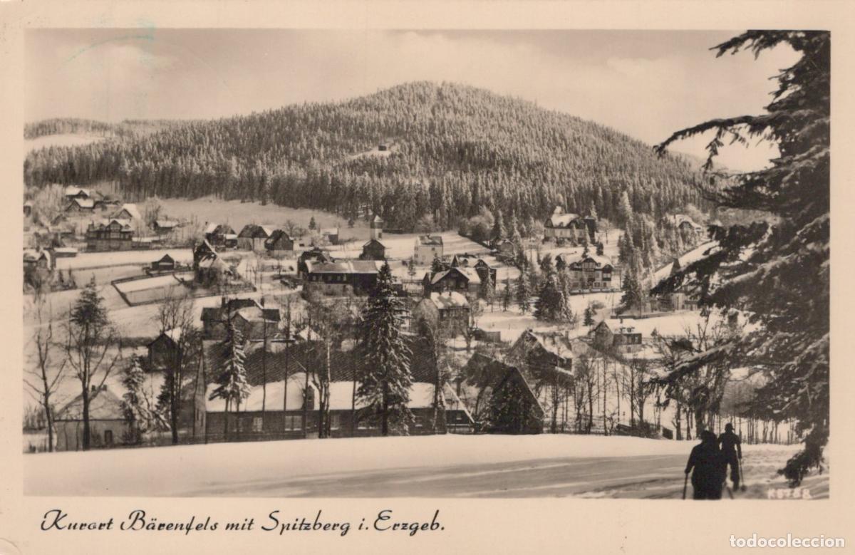 Postales: Germany B&auml;renfels Winter View of Kurort With Spitzberg in Erzgebirge *YAY957