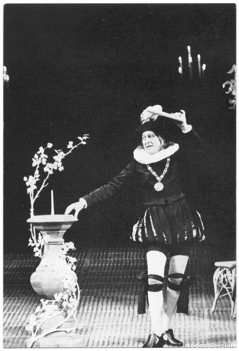 Postales: Donald Sinden (Malvolio)_Royal Shakespeare Company. Photo Morris Newcombe