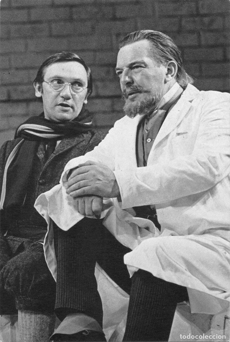 Postales: Major Barbara (Bernard Shaw). Brewster Mason & Richard Pasco_R Shakespeare; 100. Photo Patrick Eagar