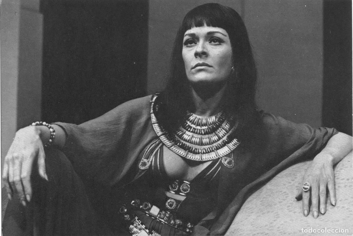 Postales: Janet Suzman as Cleopatra_Royal Shakespeare Company; 114. Photo Reg Wilson