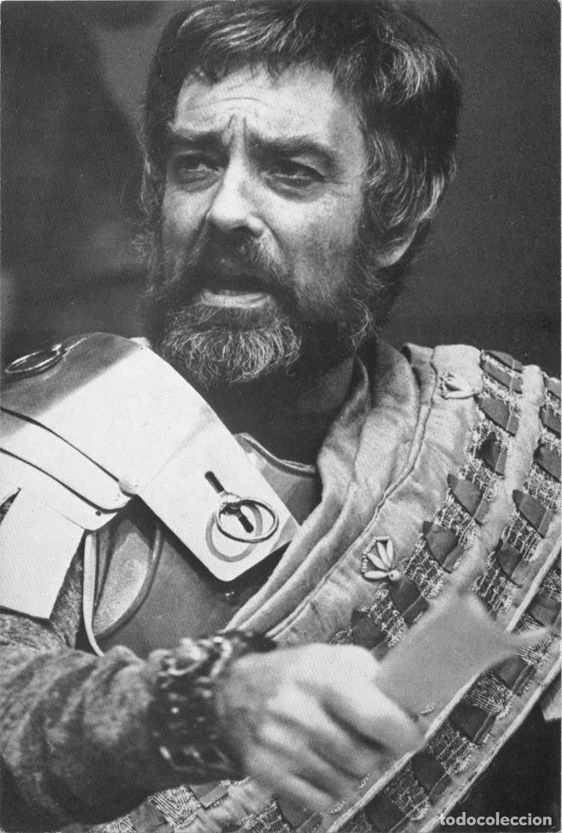 Postales: Richard Johnson (Mark Antony)_Royal Shakespeare Theatre; 115. Photo Reg Wilson
