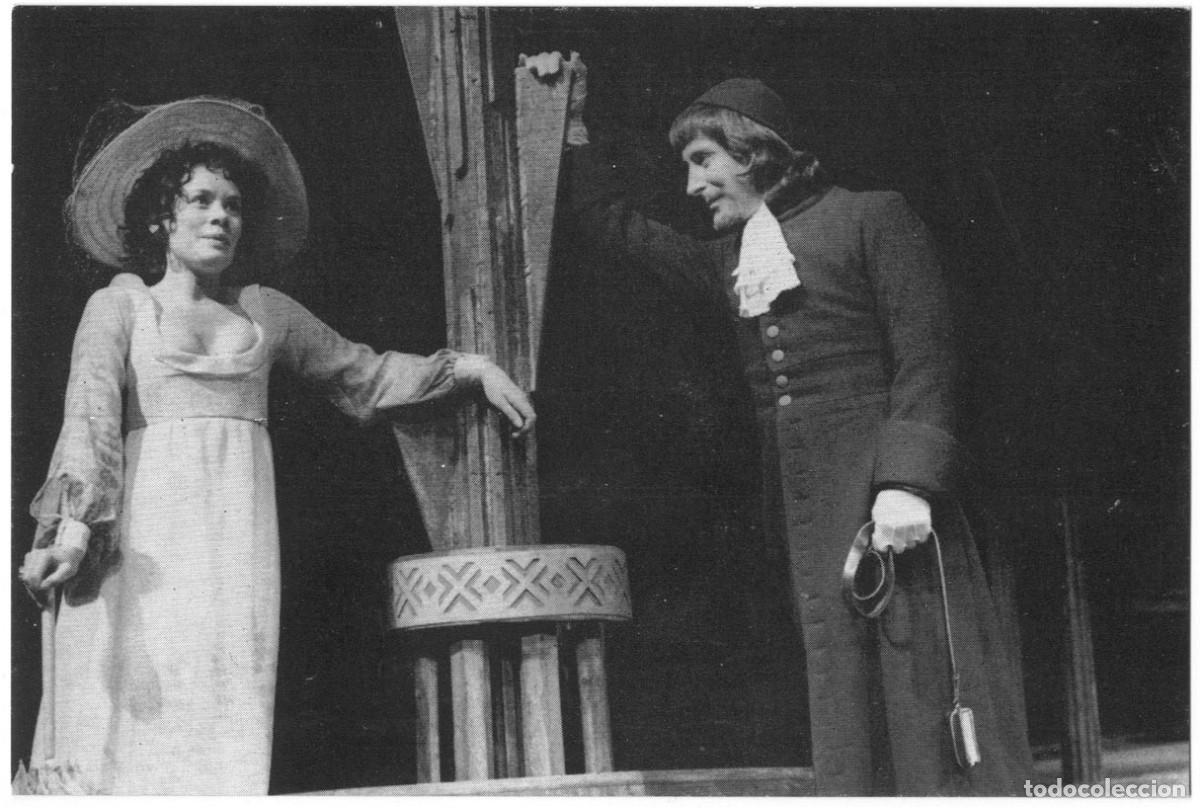 Postales: Love's Labour's Lost. Estelle Kohler & Ian Richardson_Royal Shakespeare Co; 120. Photo Zoe Dominic