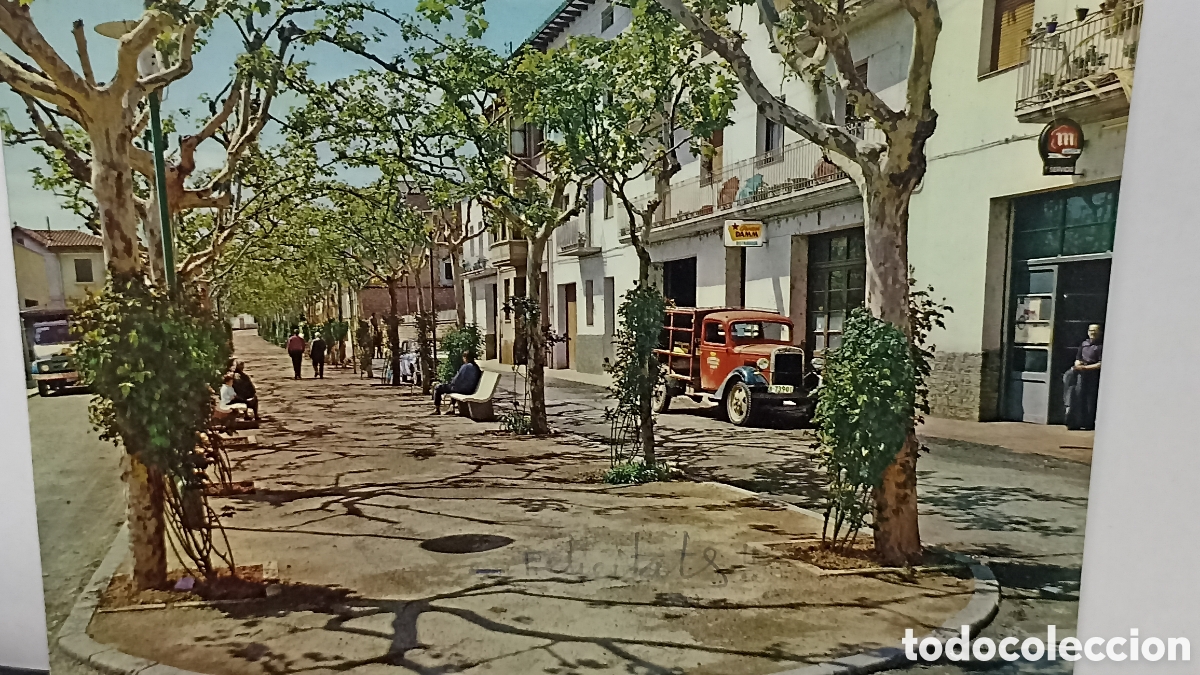 Postales: Avinyol Francia paseo de general Mola