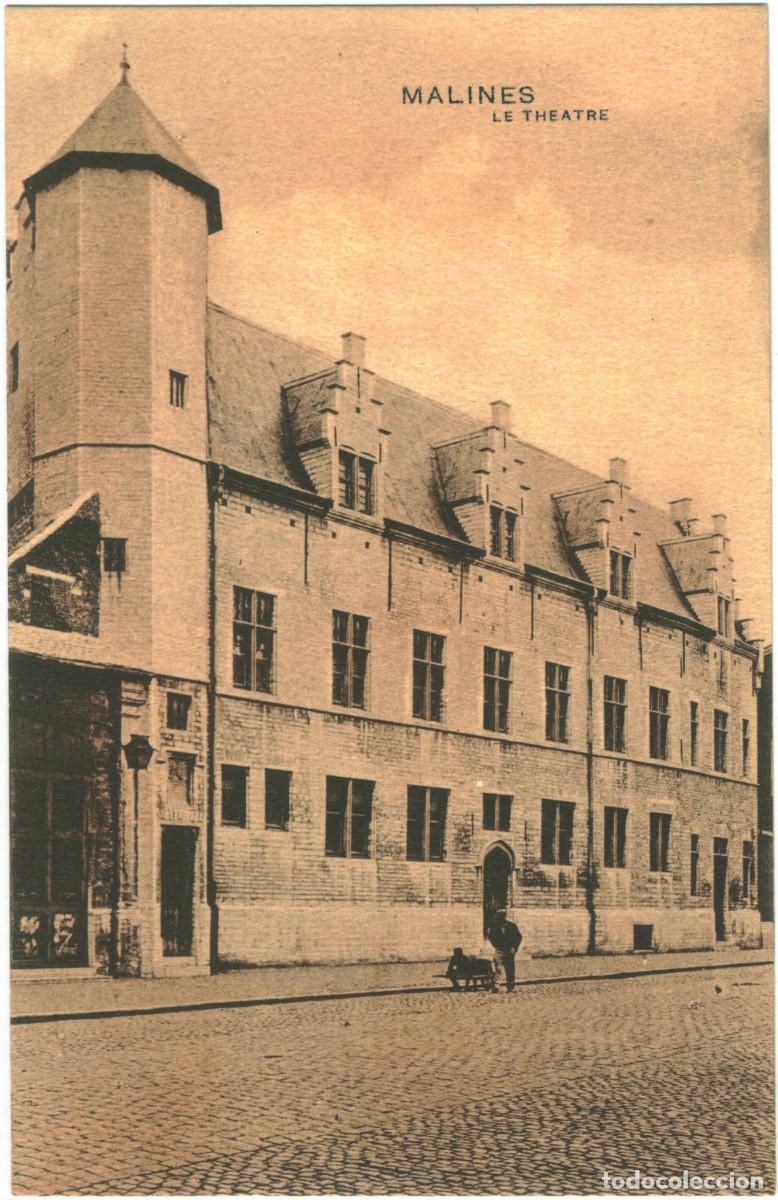 Postales: MALINES_Th&eacute;&acirc;tre_Sin datos / Teatros de B&eacute;lgica