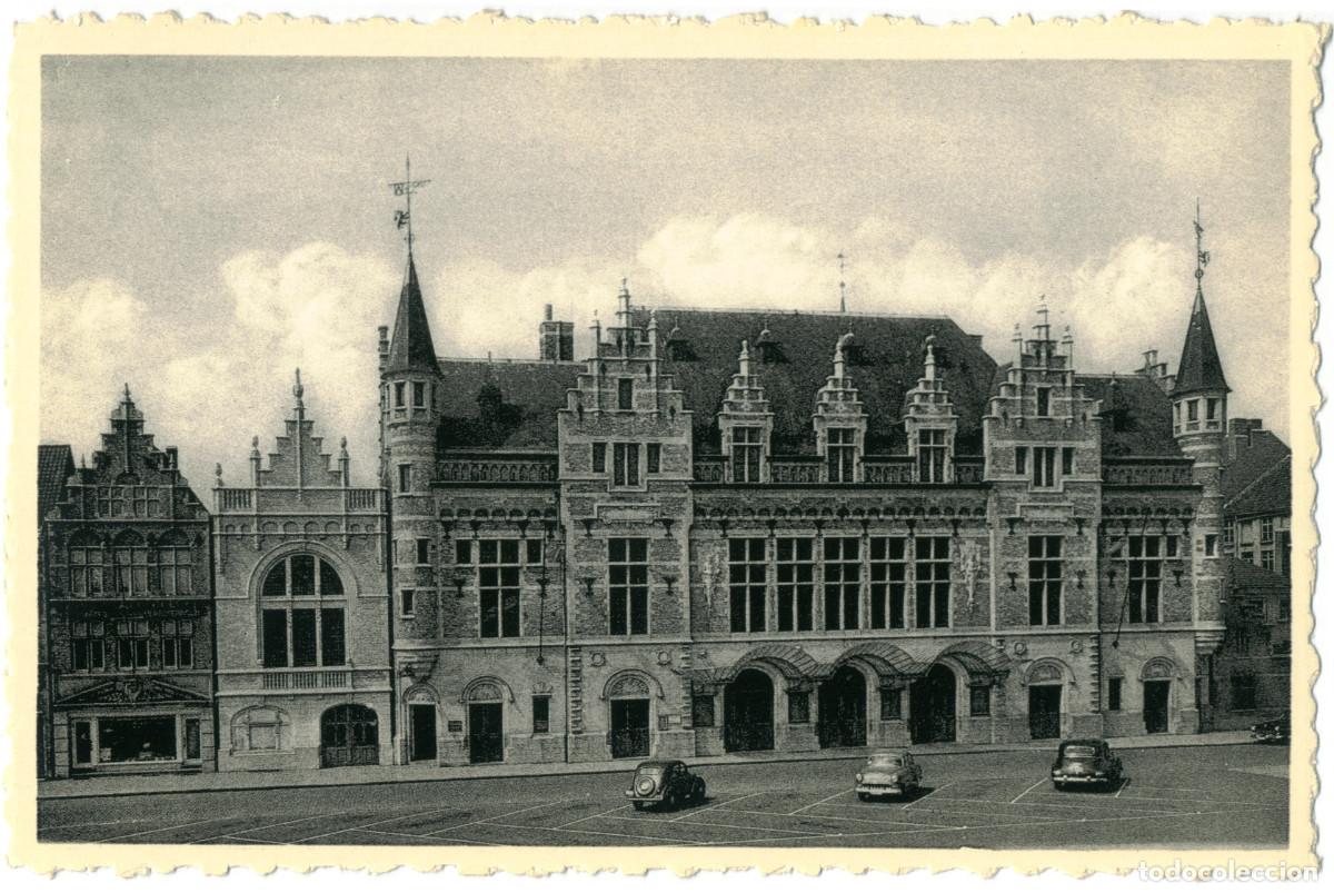 Postales: KORTRIJK (Courtrai)_De Schouwburg(Th&eacute;&Acirc;tre)_Ern. Thill; 12 / Teatros de B&eacute;lgica