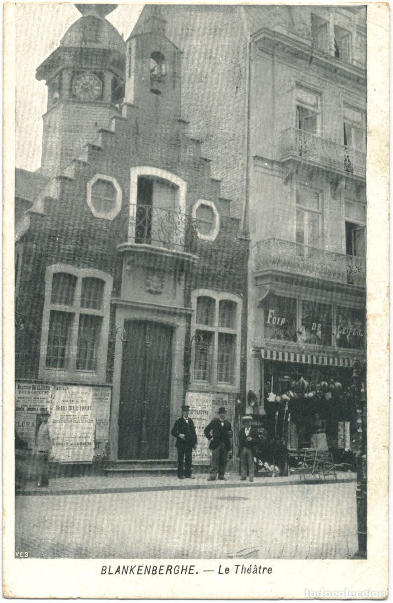 Postales: BLANKENBERGHE_Th&eacute;&acirc;tre_VED / Teatros de B&eacute;lgica