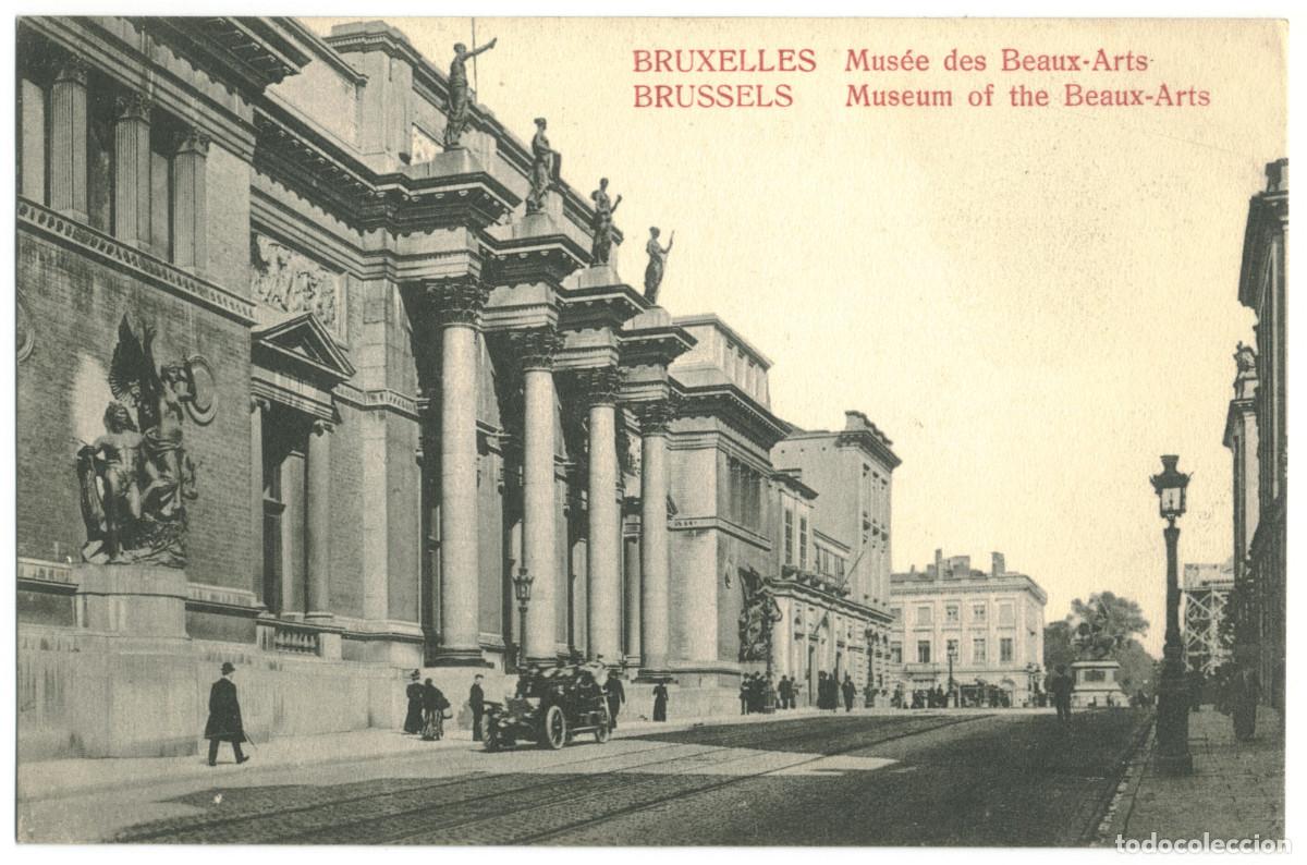 Postales: BRUXELLES (Brussels)_Mus&eacute;e des Beaux-Arts (Museum of the Beaux Arts) / Teatros de B&eacute;lgica