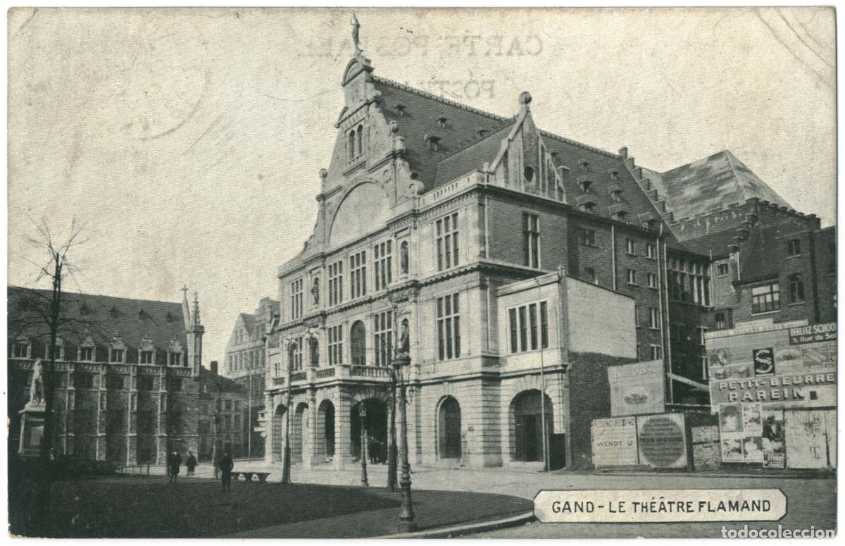 Postales: GAND_Le Th&eacute;&acirc;tre Flamand_VO_DW / Teatros de B&eacute;lgica