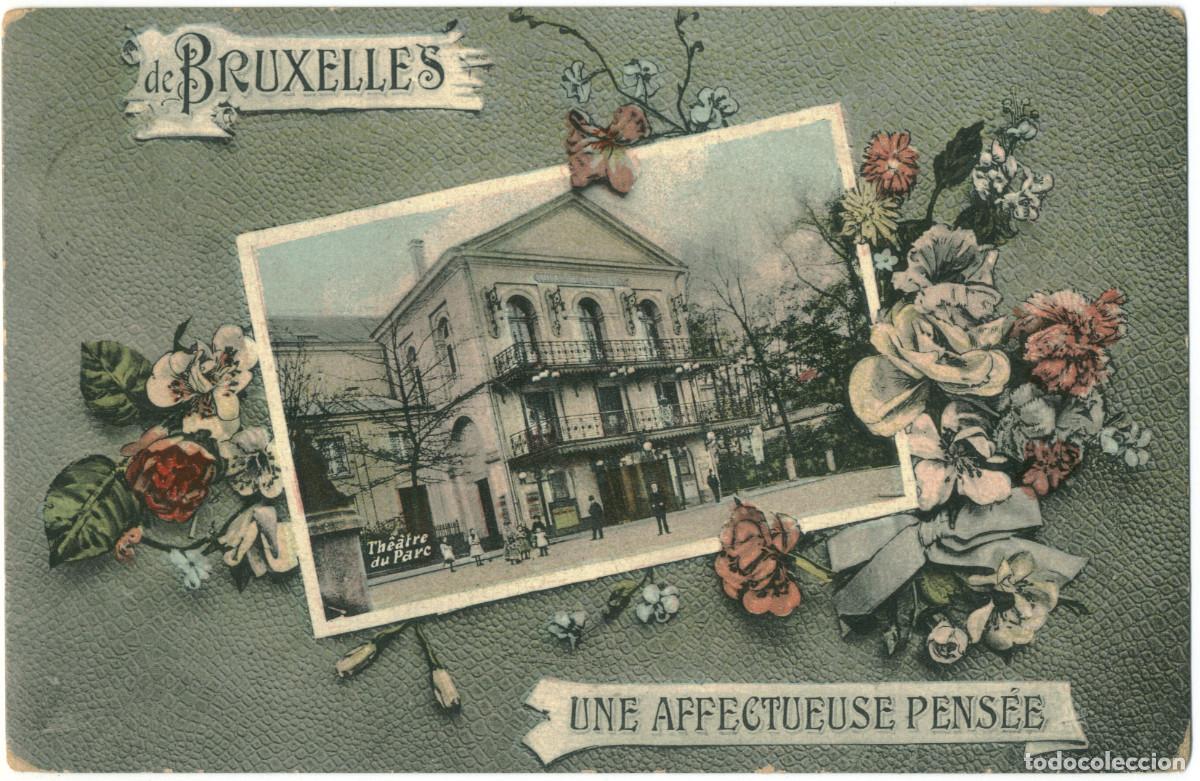 Postales: BRUXELLES_Le Th&eacute;&acirc;tre du Parc / Teatros de B&eacute;lgica