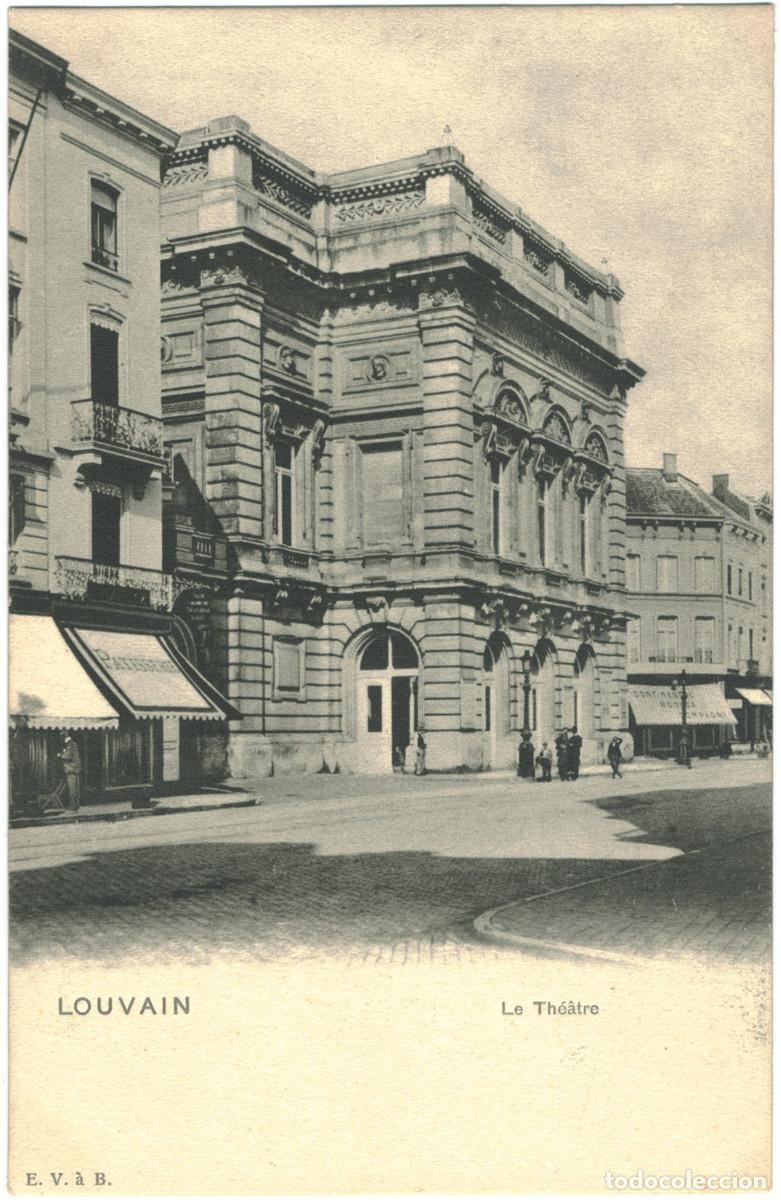 Postales: LOUVAIN_Th&eacute;&acirc;tre_EVB / Teatros de B&eacute;lgica