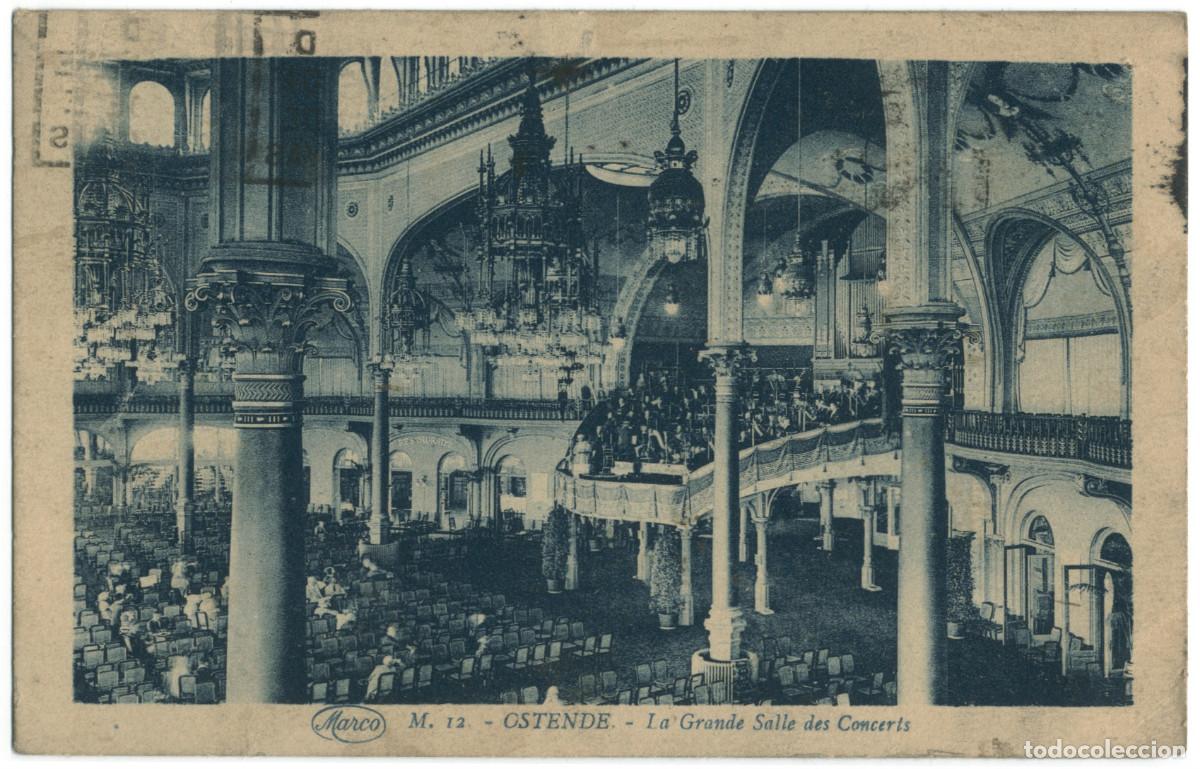 Postales: OOSTENDE_La Grande Salle des Concerts_Marco Marcovici / Teatros de B&eacute;lgica