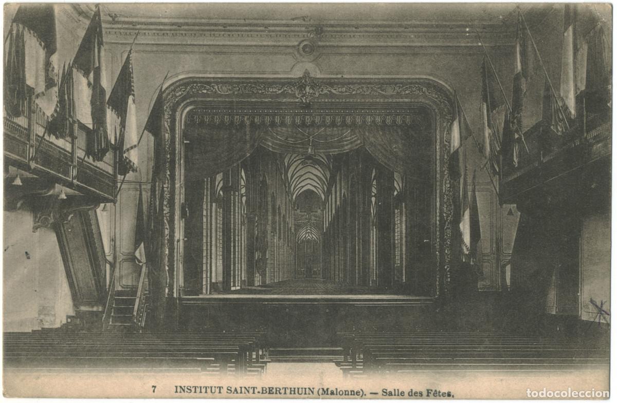 Postales: MALONNE_Institut Saint Berthuin_DEsaix; 7 / Teatros de B&eacute;lgica