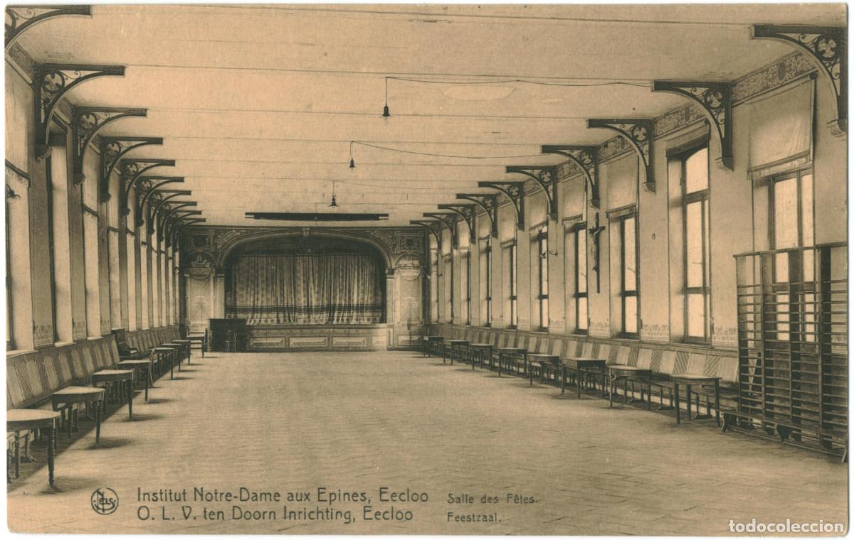 Postales: EECLOO_Institut Notre-Dame aux Epines. Salle des F&ecirc;tes_Nels / Teatros de B&eacute;lgica