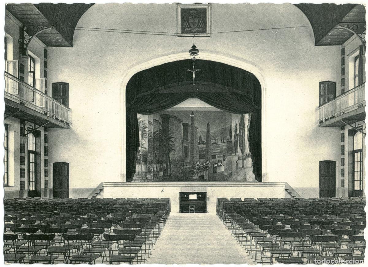 Postales: ENGHIEN_Coll&egrave;ge Saint-Augustin. Salle des F&ecirc;tes_Nels. Photo Thill / Teatros de B&eacute;lgica