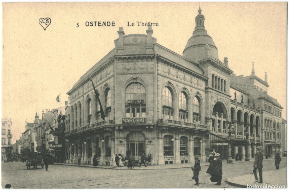 Postales: OSTENDE_Th&eacute;&acirc;tre_AS; 5 / Teatros de B&eacute;lgica
