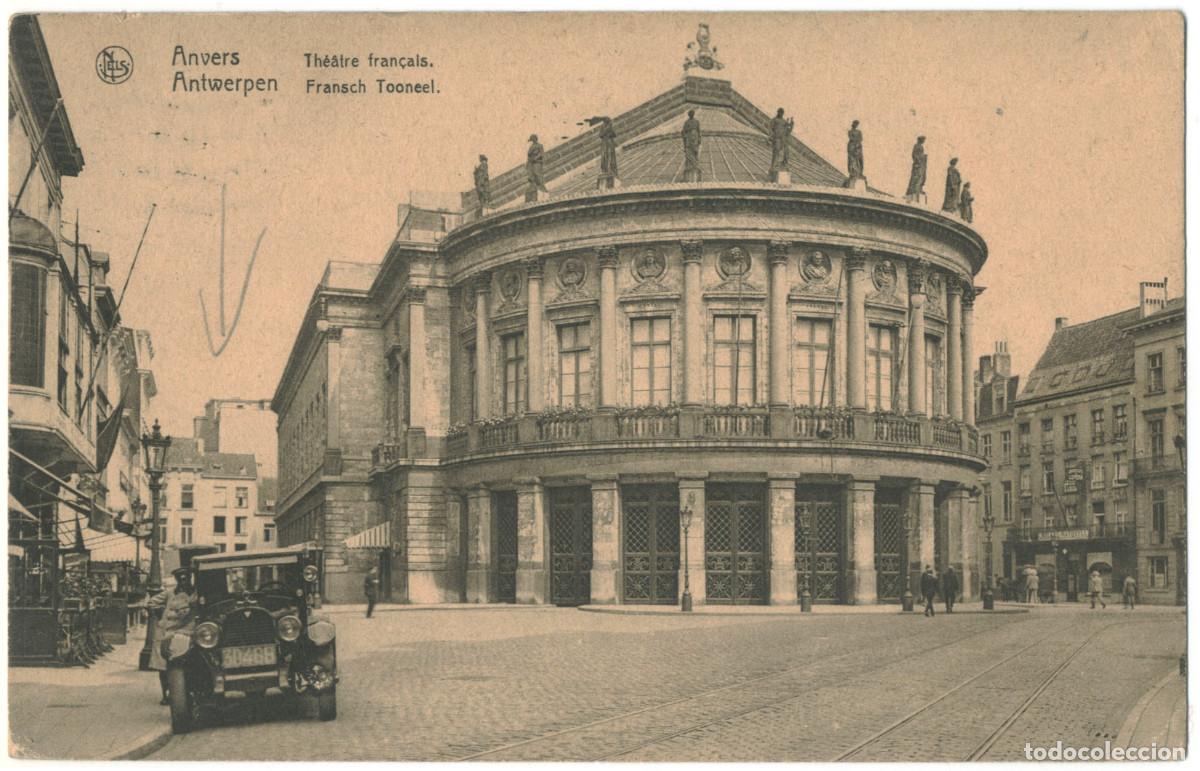 Postcards: ANVERS (Antwerpen)_Th&eacute;&acirc;tre Fran&ccedil;ais (Fransch Tooneel)_Nels; 25-51 / Teatros de B&eacute;lgica