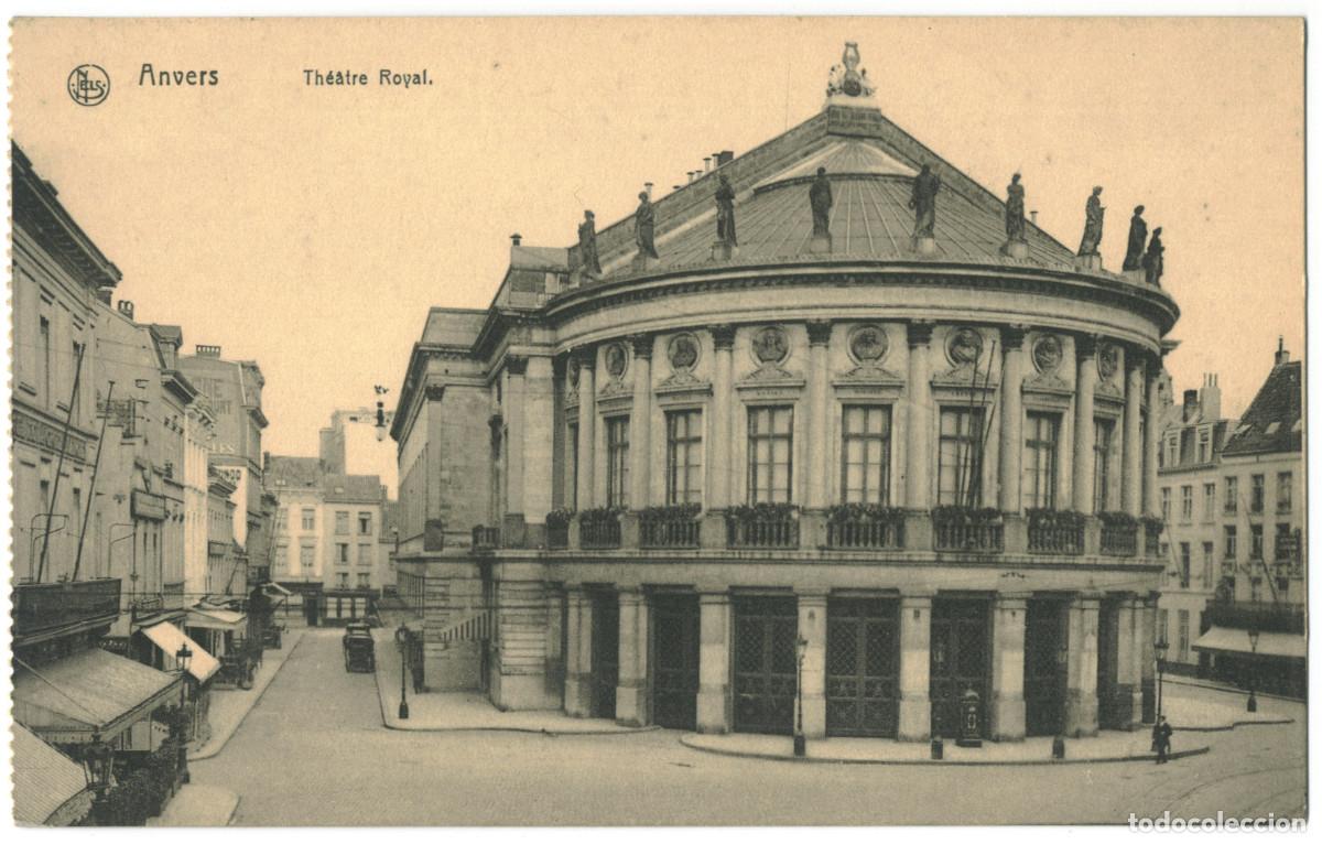 Postcards: ANVERS_Th&eacute;&acirc;tre Royal_Nels / Teatros de B&eacute;lgica