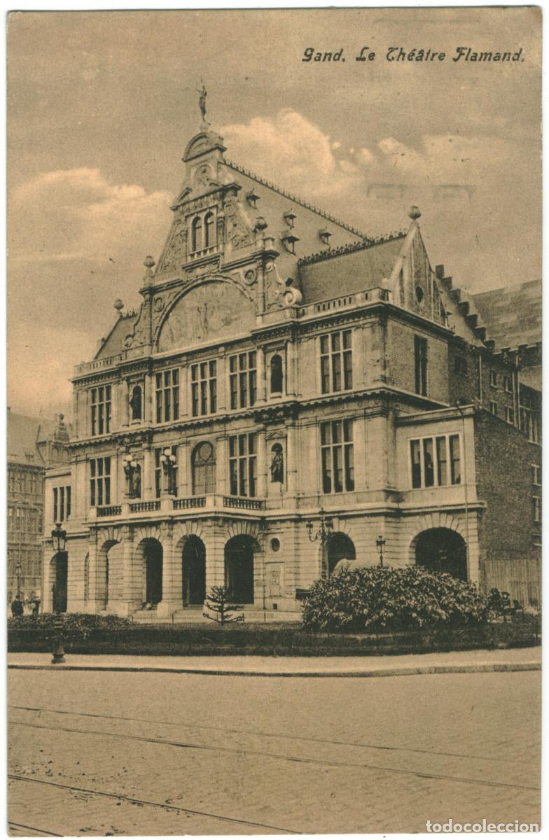 Postais: GAND_Le Th&eacute;&acirc;tre Flamand / Teatros de B&eacute;lgica