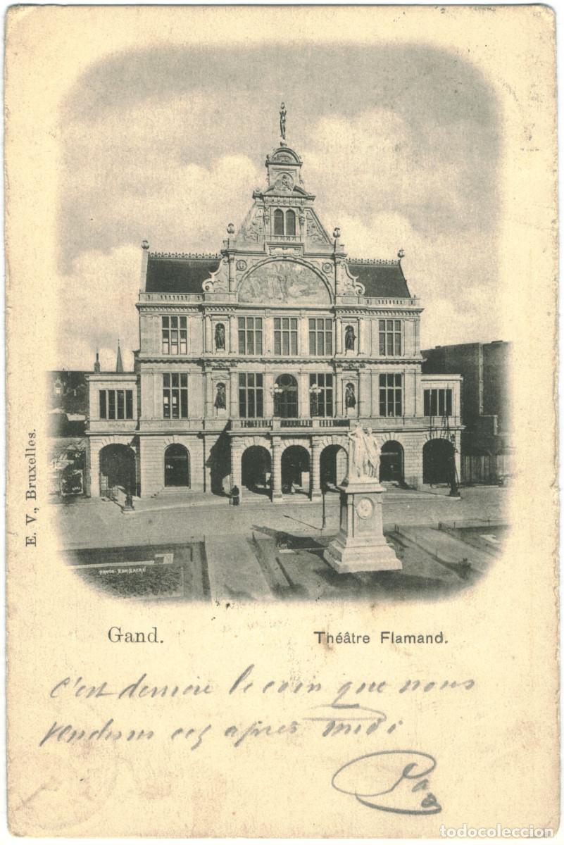 Postcards: GAND_Le Th&eacute;&acirc;tre Flamand_Sin datos / Teatros de B&eacute;lgica